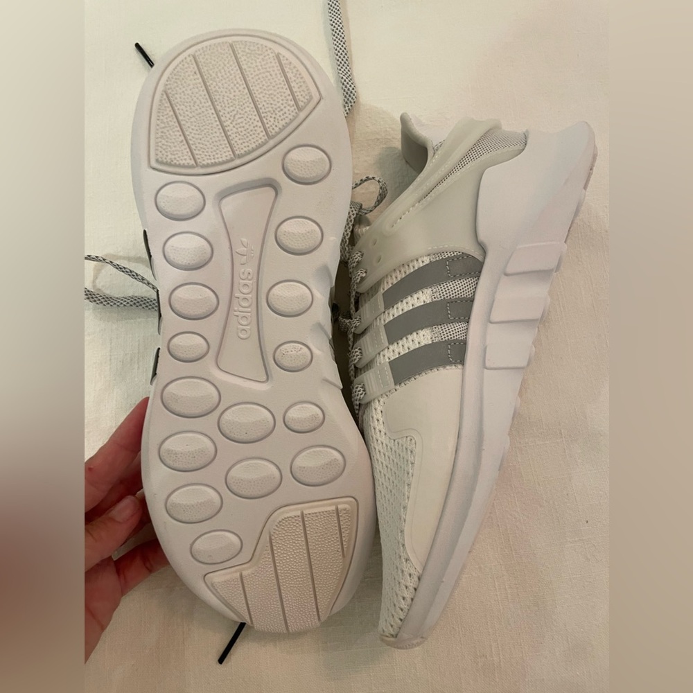 Adidas Equipment white and silver ULTRA SUPPORT PACK M7.5 W 9.5 US NWT Art Basel - Picture 4 of 6
